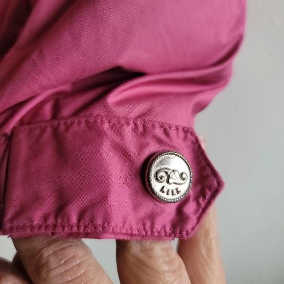 NILS Skiwear, Rose Pink Hooded Ski‎ Jacket Size 8 - Picture 11 of 12